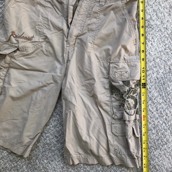 Sideout Tan Cargo Shorts Boys Size 16 - Picture 7 of 15